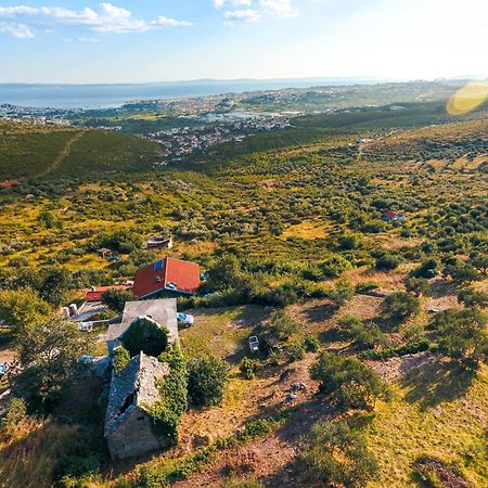 Olive Garden House In Zrnovnica With A View & Bbq Villa Ngoại thất bức ảnh