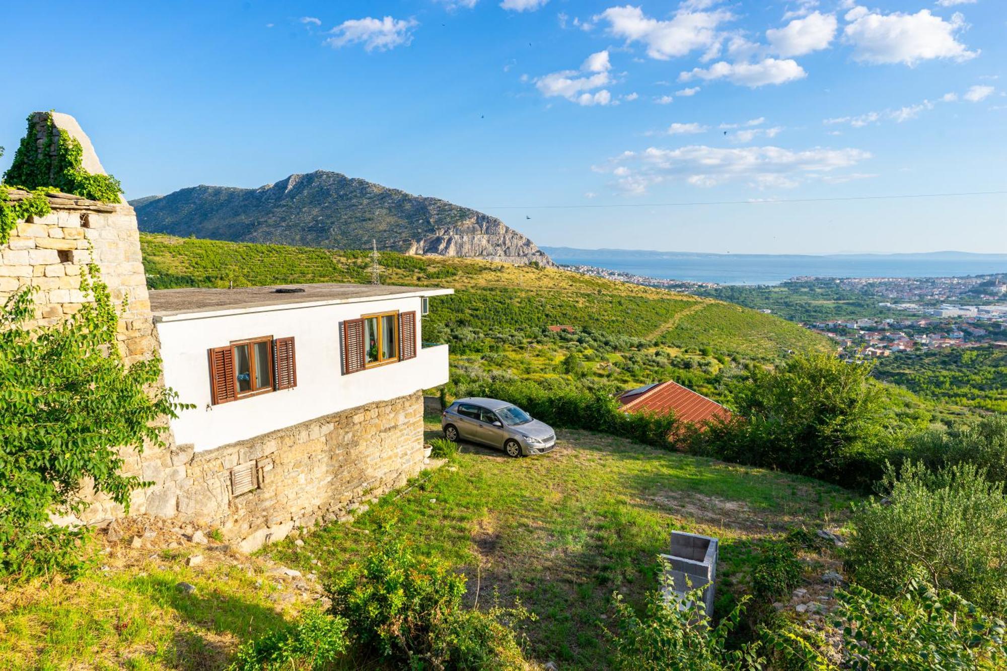 Olive Garden House In Zrnovnica With A View & Bbq Villa Ngoại thất bức ảnh