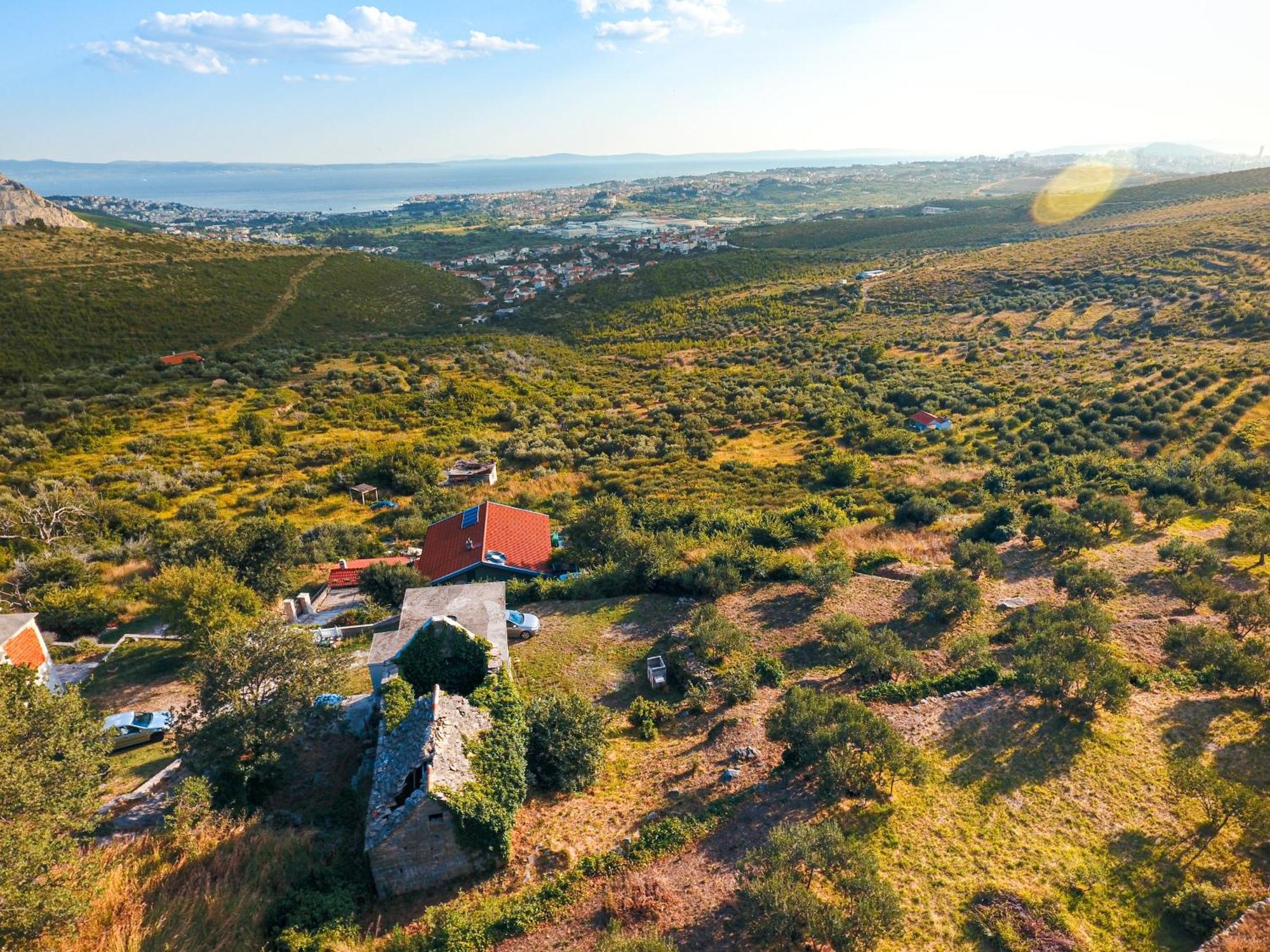 Olive Garden House In Zrnovnica With A View & Bbq Villa Ngoại thất bức ảnh